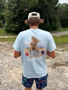 Dirty Marsh YETI Butt T-Shirt SMALL